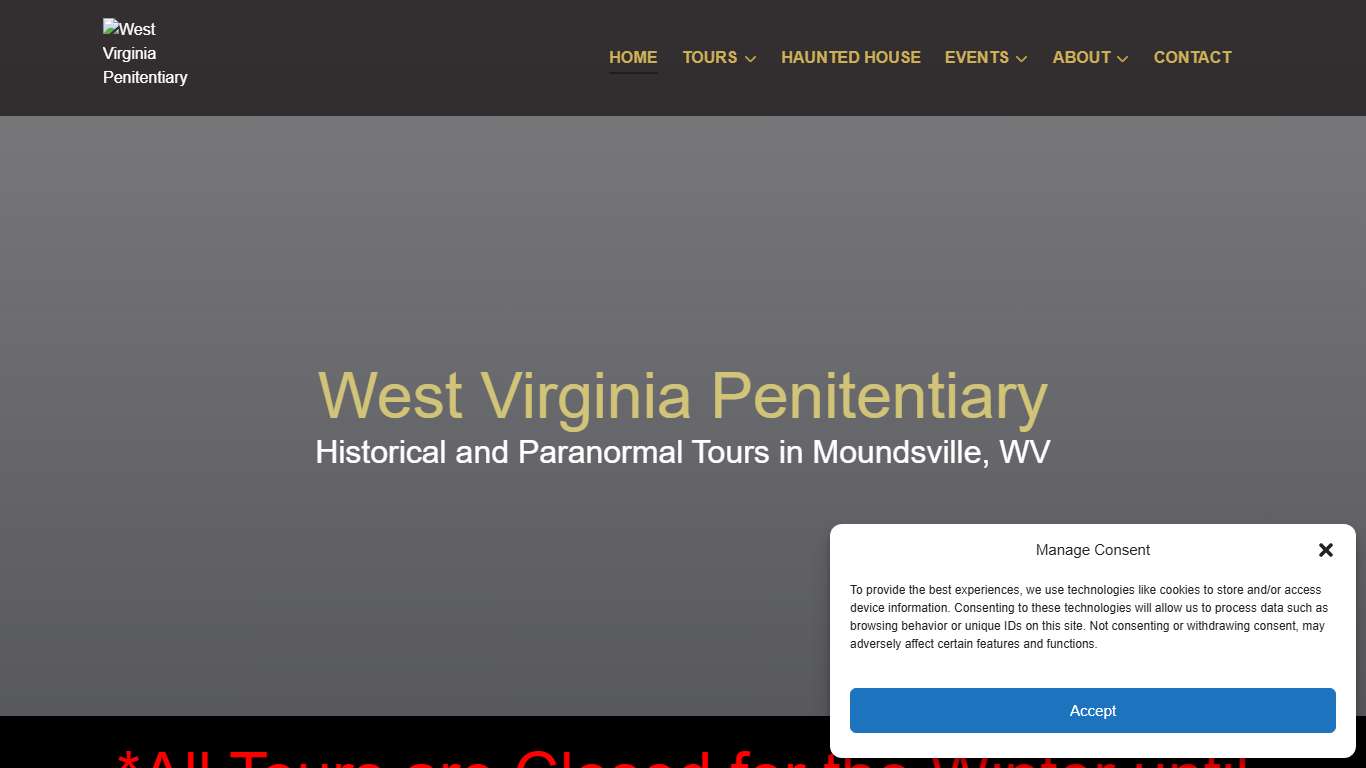West Virginia Penitentiary Moundsville Prison Tours